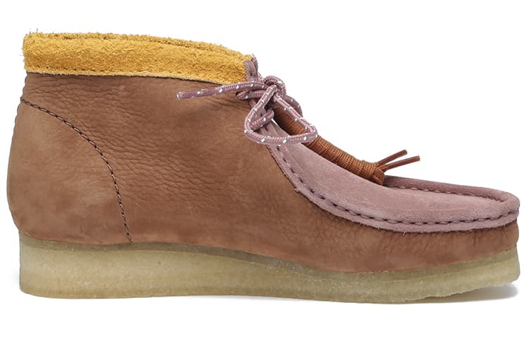 clarks Originals Wallabee Boot Multicolour Suede 3