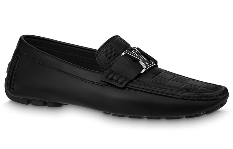 LOUIS VUITTON Monte Carlo Moccasin Shoes 'Black Plaid Top' 4