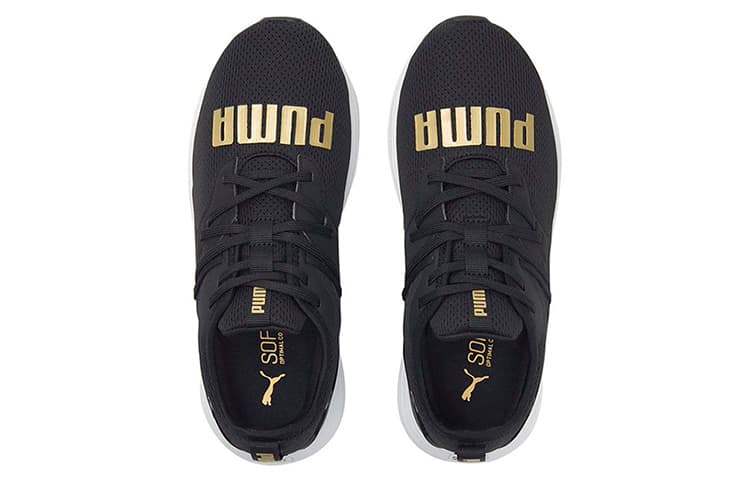 PUMA Softride Cruise Bold 'Black Team Gold' 5