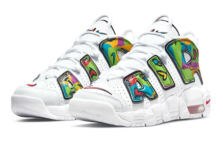 Nike Air More Uptempo Peace, Love, Swoosh GS 6