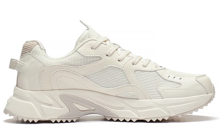LiNing Low-Top Sports Casual Shoes Men's Ecru 3