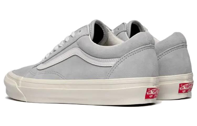 Vans Vault Og Old Skool Lx Pig Suede Grey Dawn 6