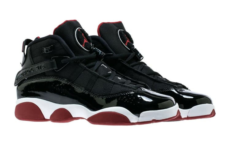 Jordan 6 Rings Black Varsity Red GS 5
