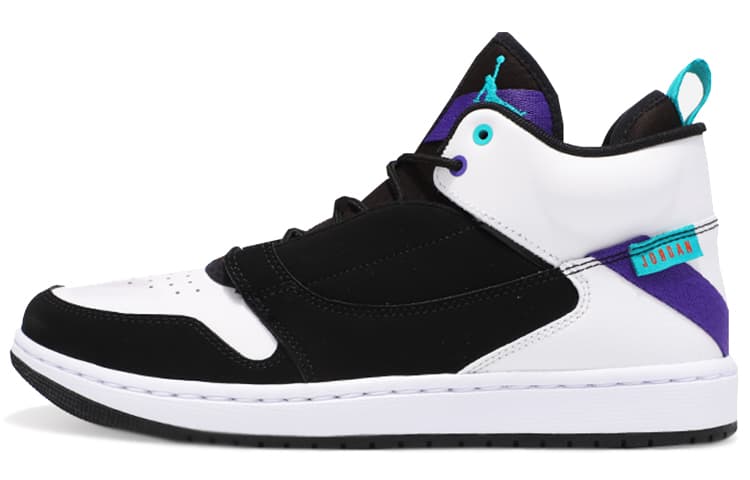 JORDAN Fadeaway Black White Grape 2