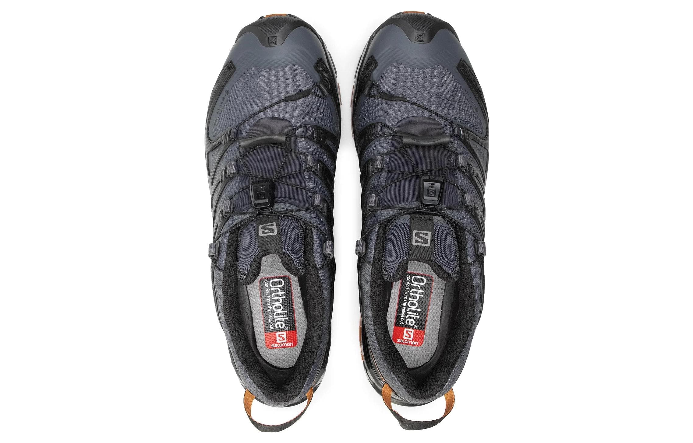 SALOMON XA Pro 3D V8 Durable Breathable Support Low-Top Trail Running Running Shoes Men's Black Gray Color 5