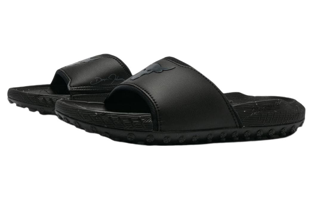 Under Armour Project Rock 3 Slide 'Black Pitch Grey' 6
