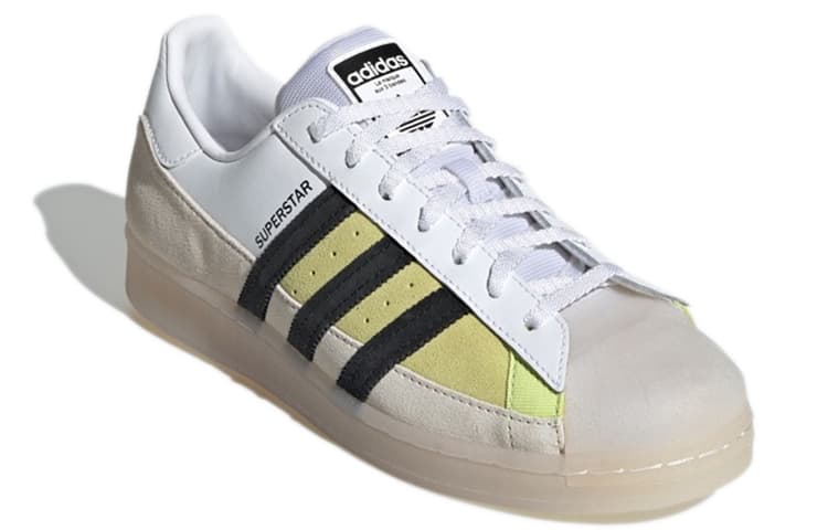 Adidas Originals Superstar Shoes 'White Khaki ' 6