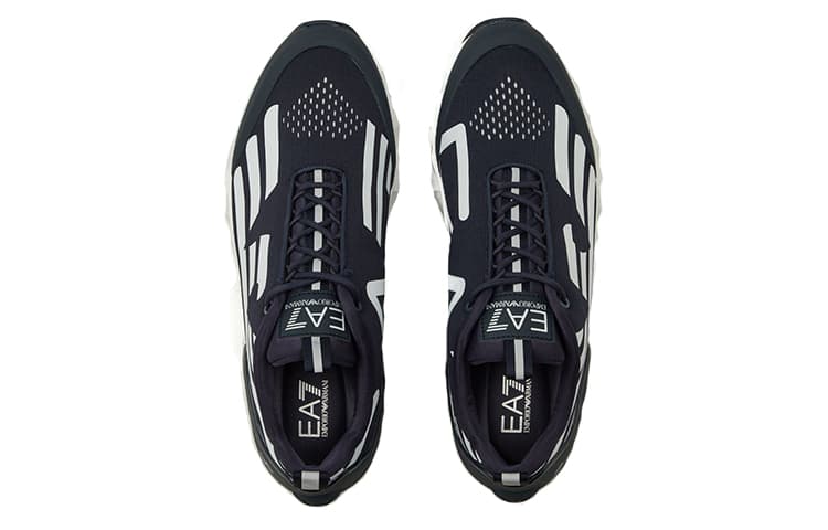 EMPORIO ARMANI Low-Top Casual Shoes Unisex Blue White 6