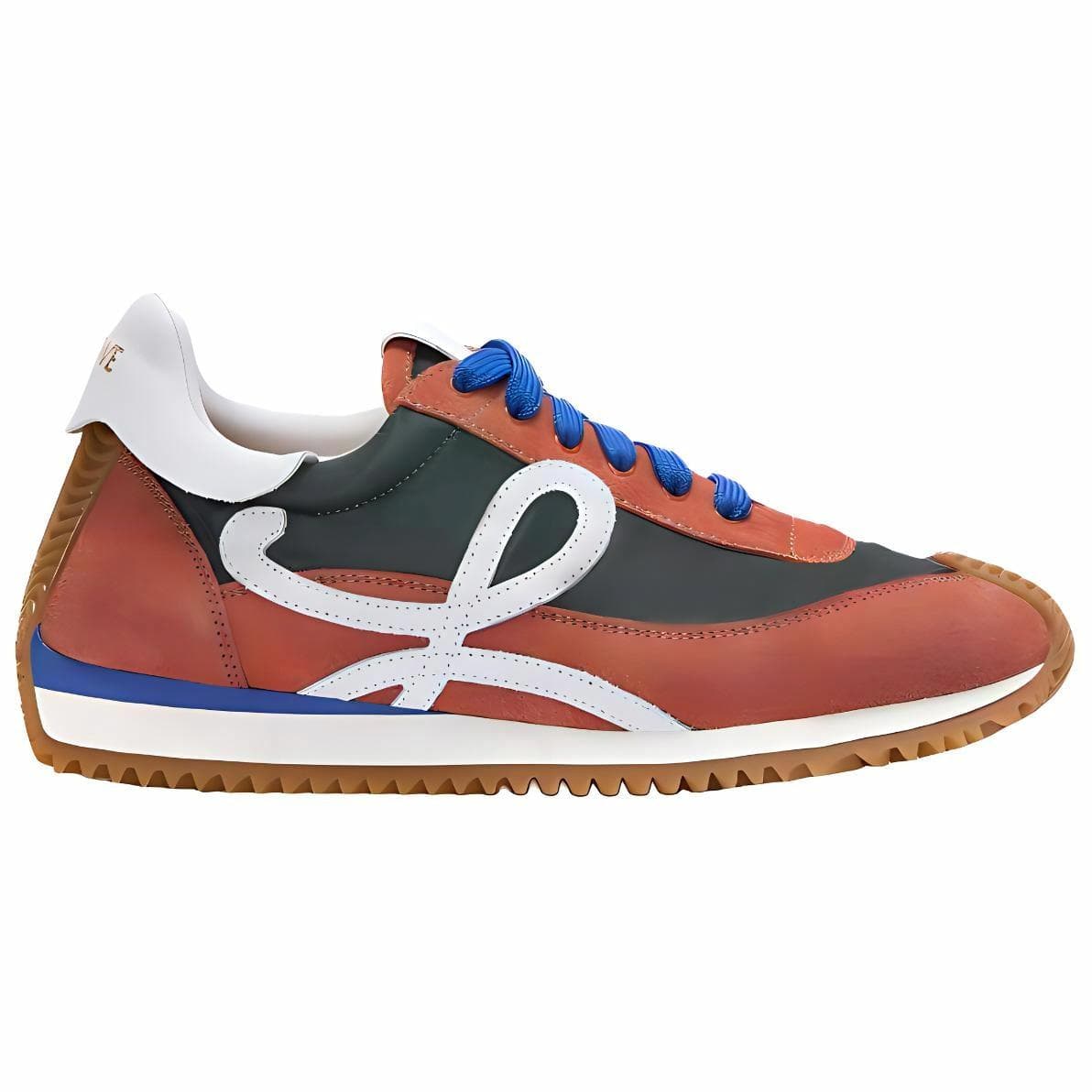 LOEWE Flow Runner 2.0 Low Top Casual Shoes Men's Orange 4