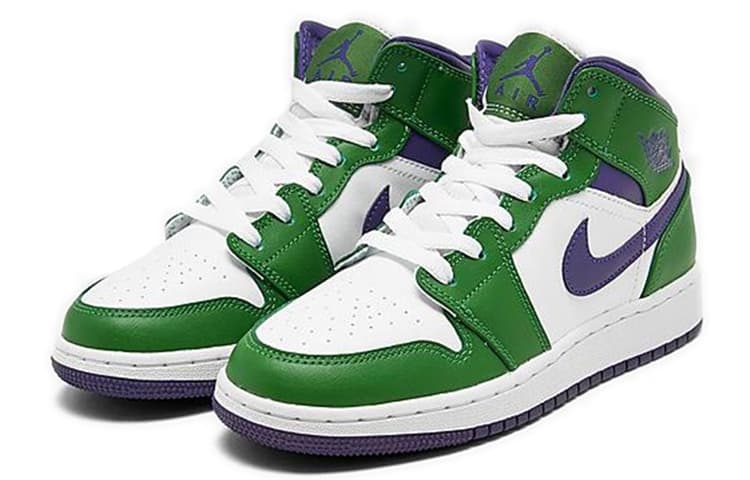 Jordan 1 Mid Incredible Hulk GS 3