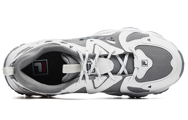 FILA Fluid 4 Sneakers 'White Grey' 3