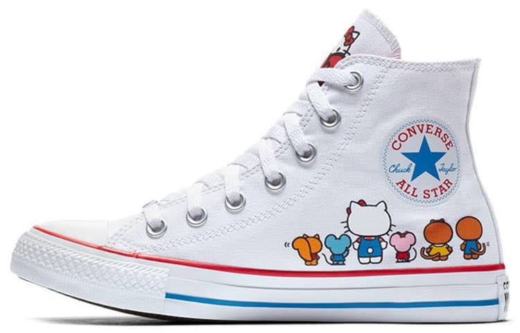 Converse Chuck Taylor All Star Hi Hello Kitty White