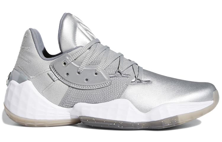 Adidas Harden Vol. 4 'Silver Metallic' 4