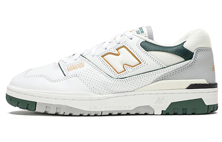 New Balance 550 White Nightwatch Green 5