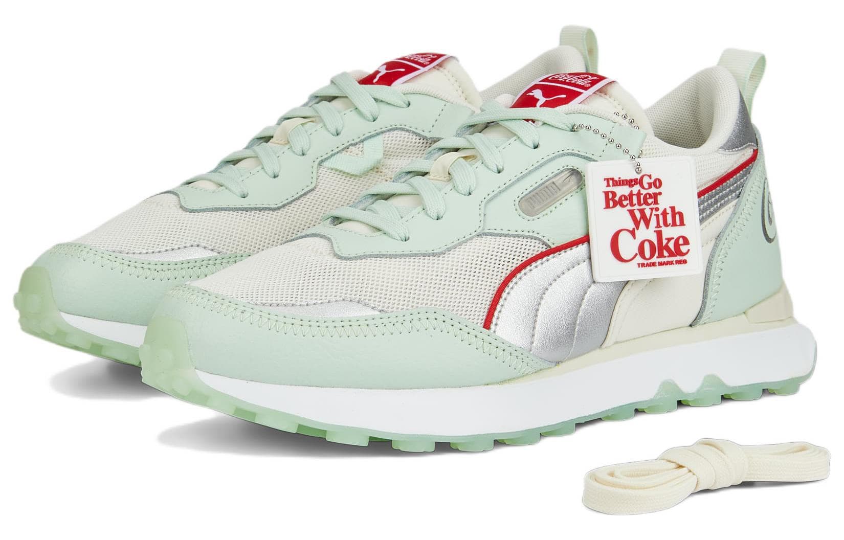 PUMA X Coca Cola Rider Fv Le 'Gossamer Green Silver' 5