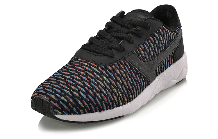 LiNing Unisex Heather Fabric Synthetic Leather Comfortable Versatile Cushioning Anti-Slip Wear-Resistant Breathable Lightweight Low-Top Casual Shoes 3