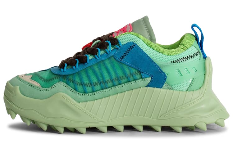 OFF WHITE Odsy 1000 Light Green Blue Women's 2