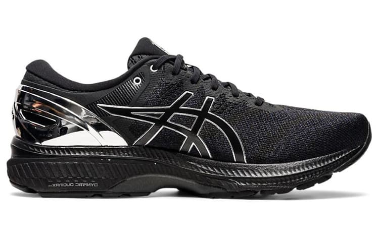 Asics Gel-Kayano 27 Platinum Black Pure Silver 4
