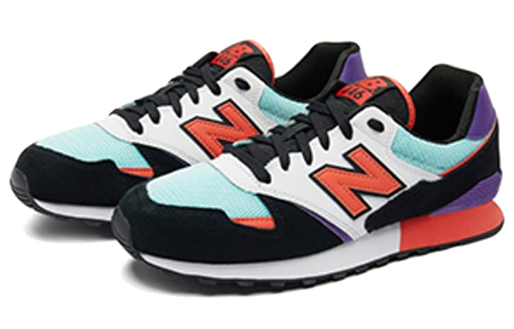 New Balance 446 Series Retro Black Red Purple 4