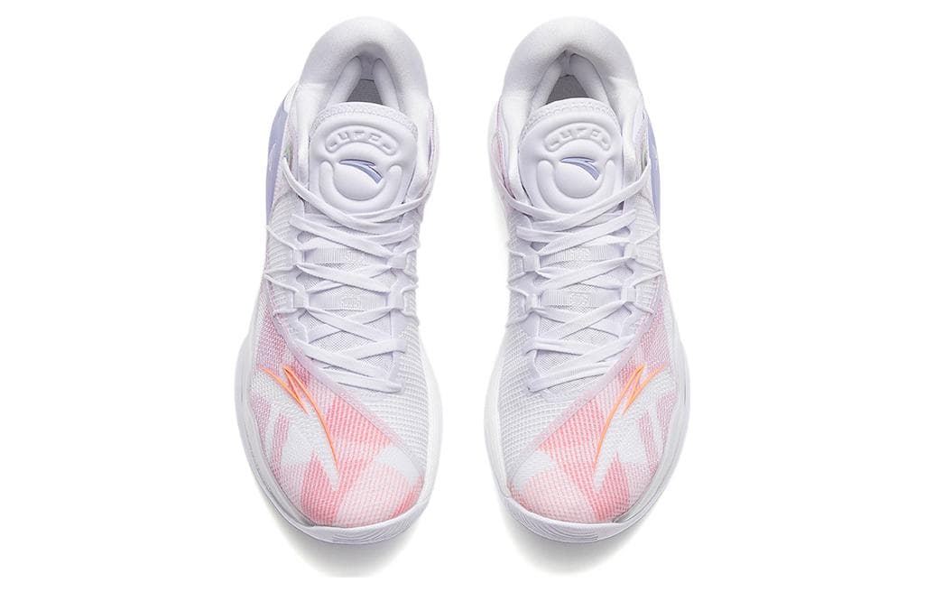 ANTA Skyline 1 Basketball Shoes Men Low-Top White Blue 5
