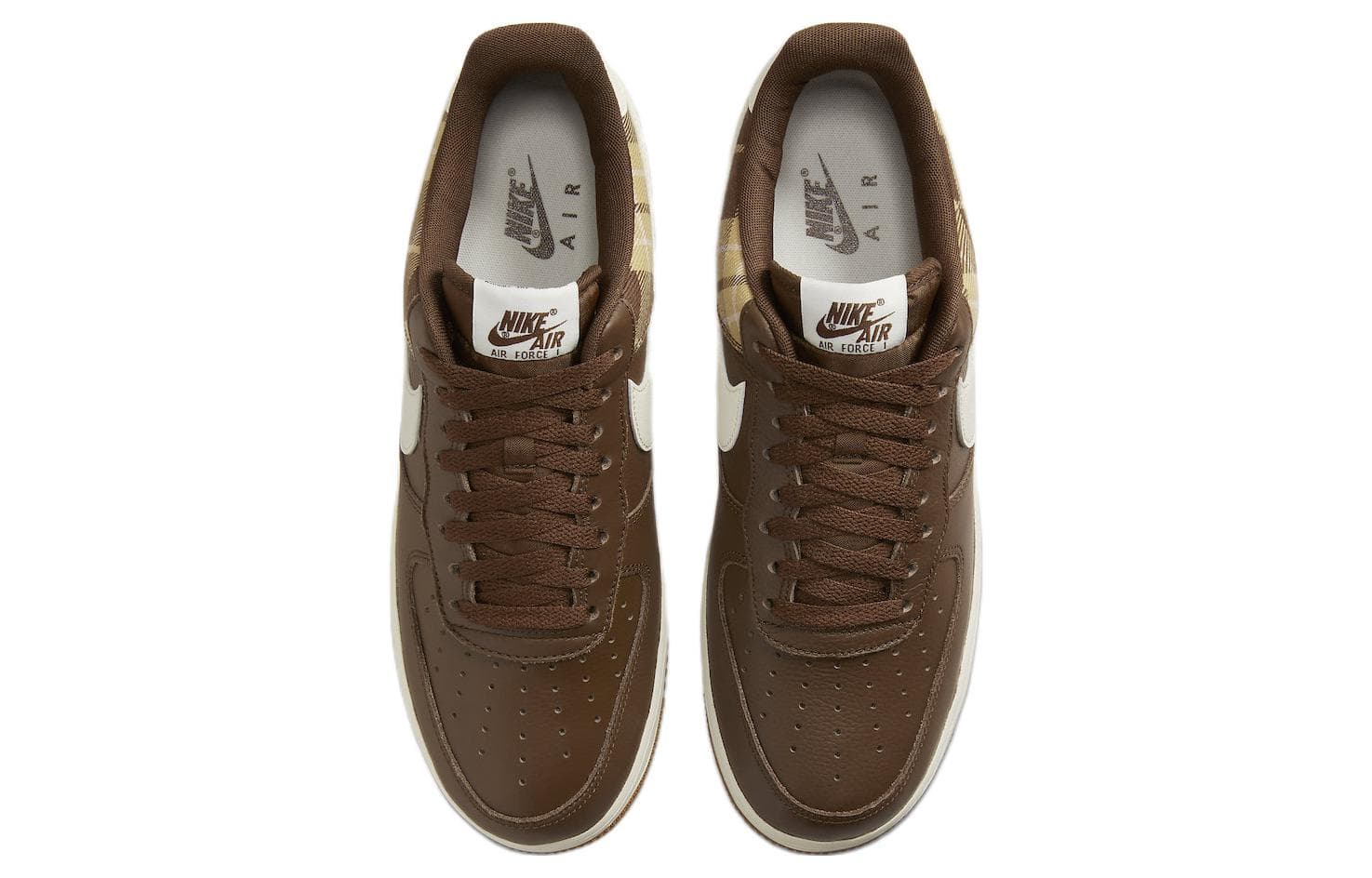 Nike Air Force 1 Low '07 Lx Brown Plaid 6
