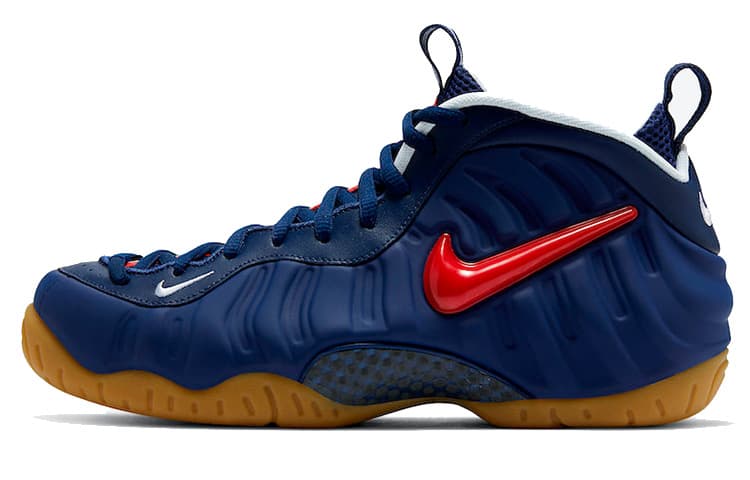 Nike Air Foamposite Pro Blue Void University Red 2