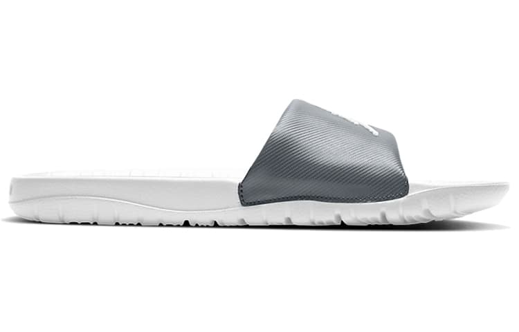 JORDAN Break Silver White Slippers 3