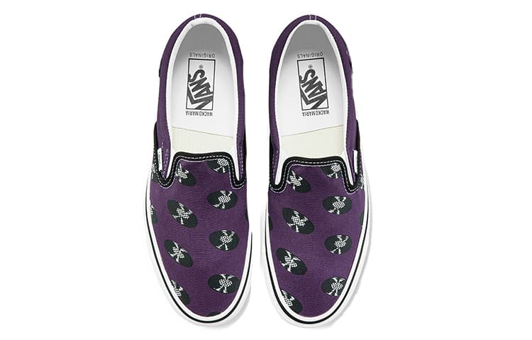 Vans Og Classic Slip On Wacko Maria Purple Records 6