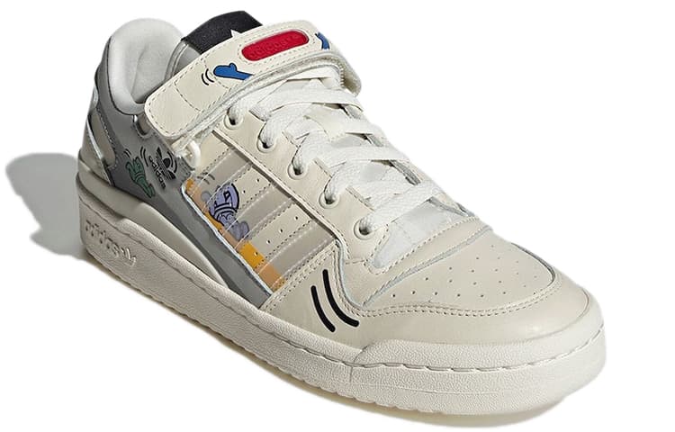 Adidas Originals Forum Low Slide White 5