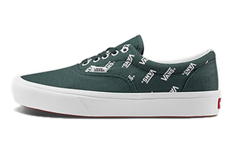 Vans Distorted Logo ComfyCush Era Green 2