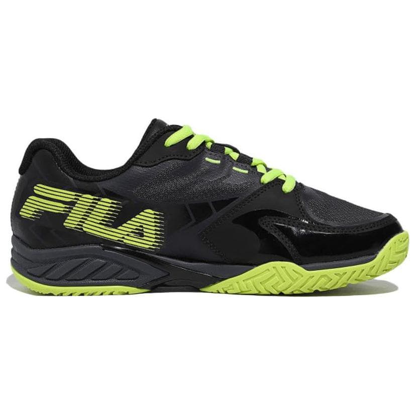 FILA Advantage T7 Cushioning Slip Resistant Low Top Tennis Shoes Unisex Black Green Korean Style 3