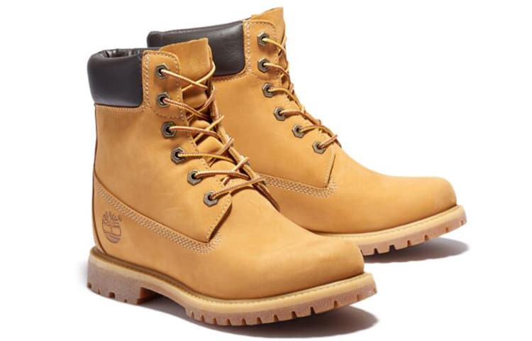 Timberland 6 Incg Premium Wedge Boots 'Wheat Nubuck' Women's 6