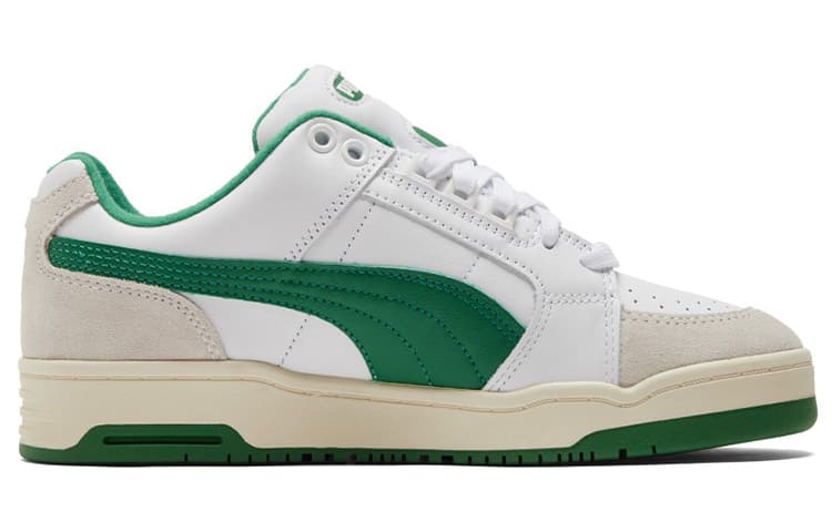 PUMA Slipstream Low Retro White Amazon Green 4