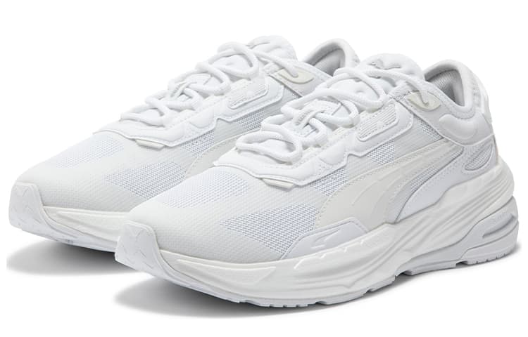 PUMA Extent Nitro Mono Sneakers 'White Gray' 5