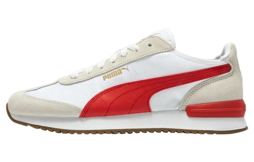 PUMA R78 Wind Nylon 'White Beige Red' 2