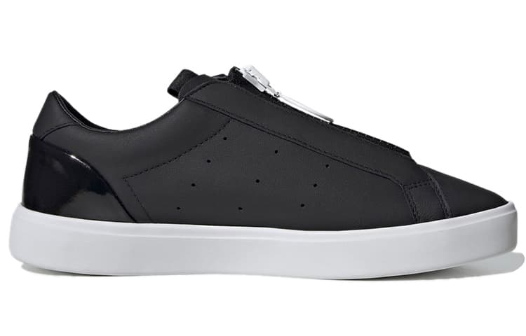 Adidas Originals Sleek Zip 'Black White' Women's 3