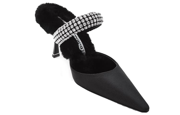 Alexander Wang Closed Toe Slippers Women's 4