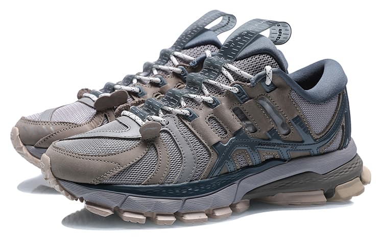 LiNing Casual Shoes Men Low-Top Gray 6