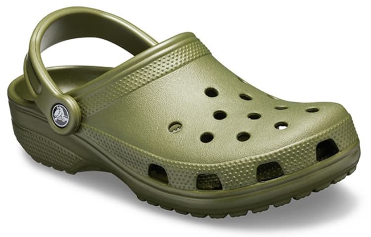 Crocs Classic Beach Unisex Army Green Sandals 5