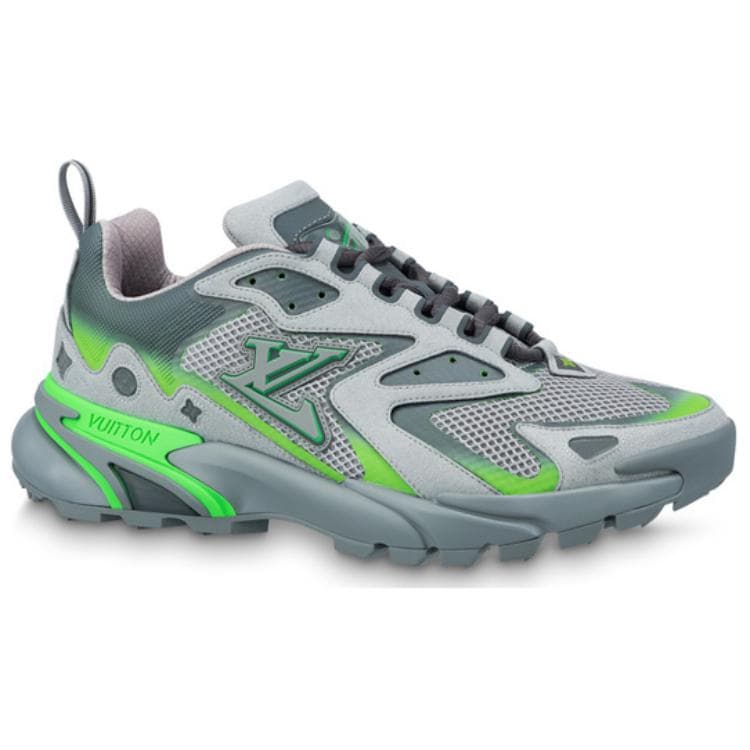 LOUIS VUITTON Runner Tatic Sneakers 'Grey Neon Green' 3