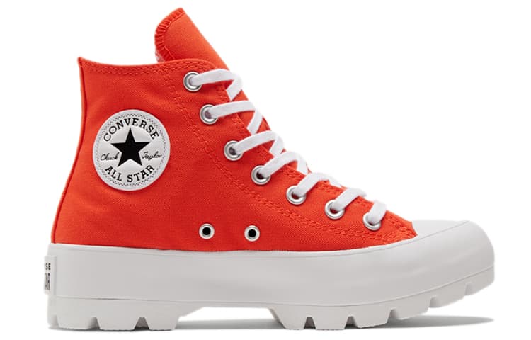 Converse Chuck Taylor All Star Lugged Orange/Red Women's 4