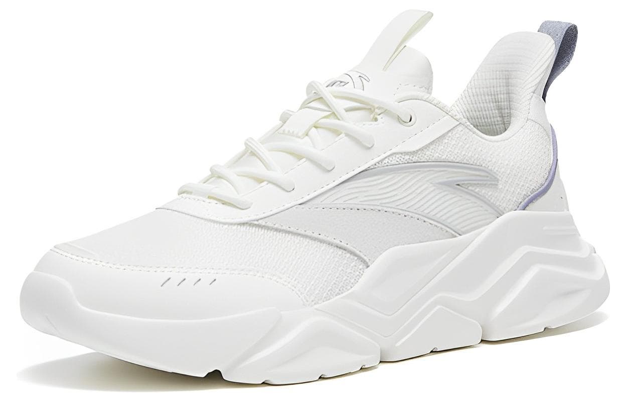 ANTA Casual Shoes Women's Low-Top White Gray 5