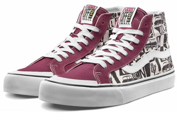 Vans X Yusuke Hanai SK8 Hi High Top 'Red White' 3