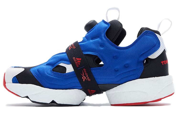 Reebok Instapump Fury Boost Blue Black Red 2