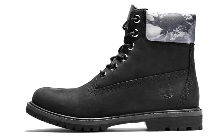 Timberland Premium 6 inch Waterproof Boot 'Cloudy Black Nubuck' Women's 2