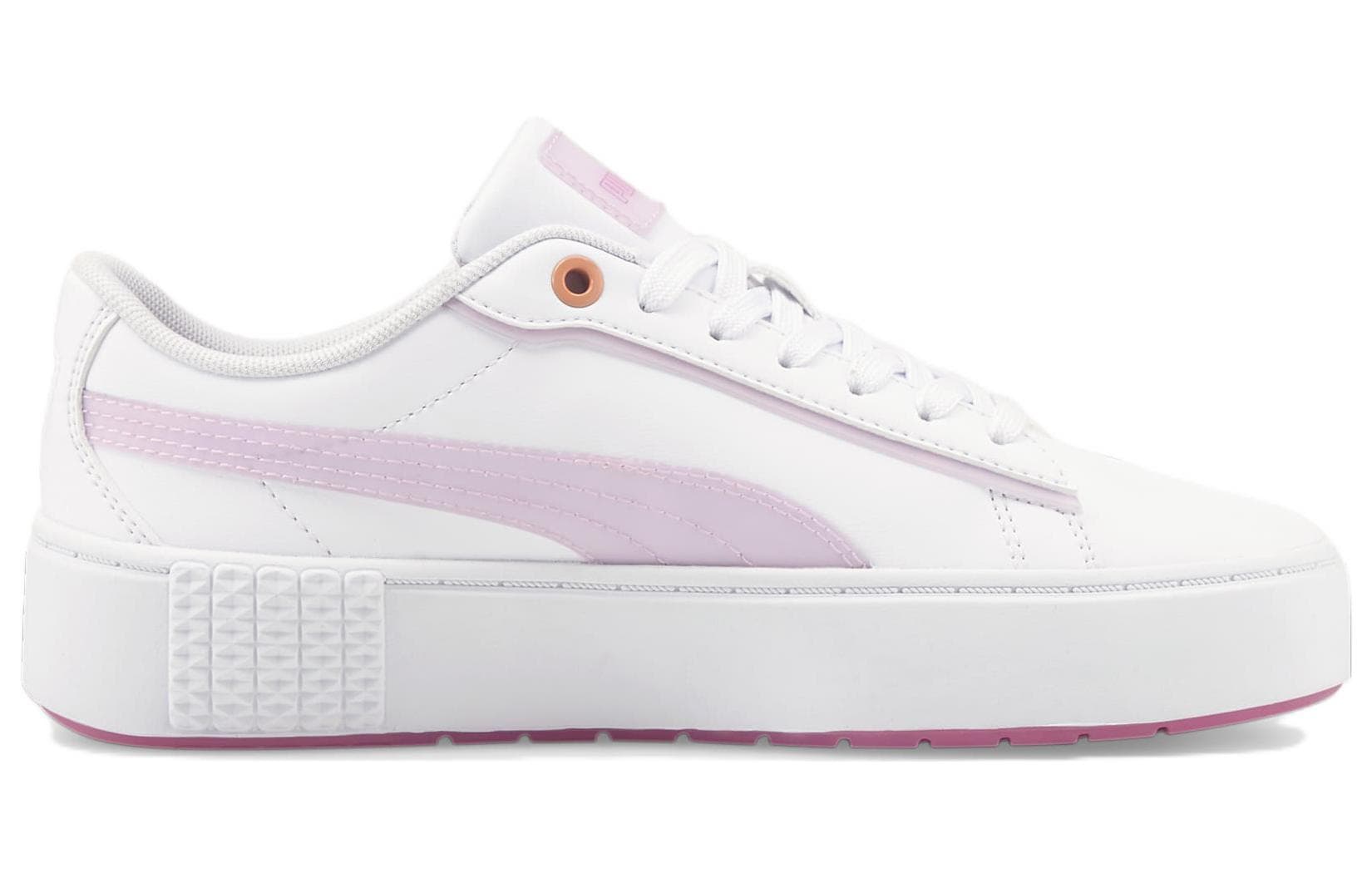 PUMA Smash Platform V2 'Candy White Lavender Fog' Women's 3