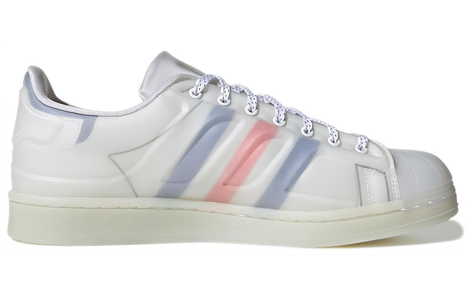 Adidas Originals Superstar Futureshell 'White Blue Pink' 4