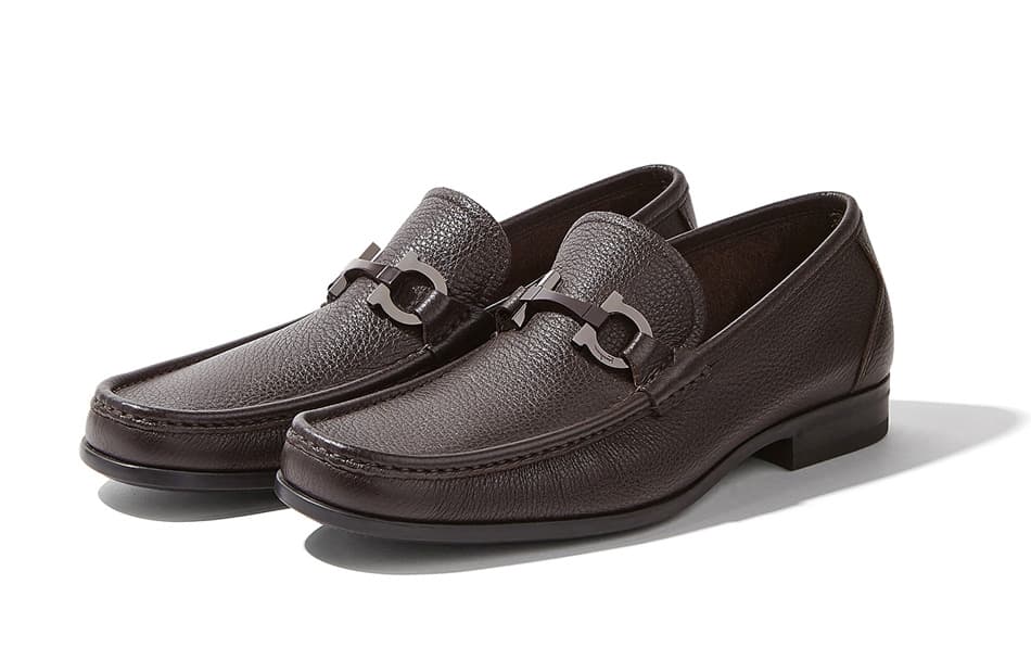 FERRAGAMO Gancini-detail Moccasins 5