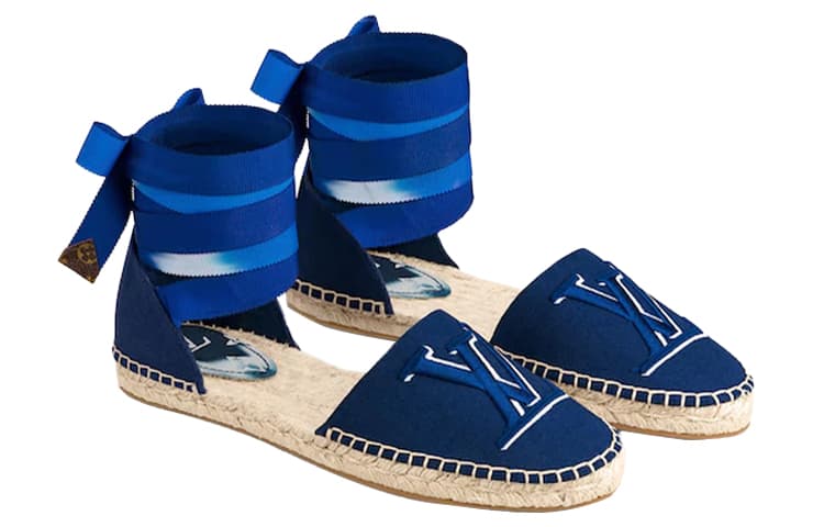 LOUIS VUITTON Starboard Sandals 'Blue' Women's 5