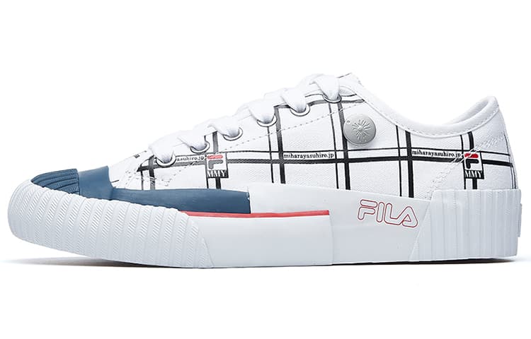 MIHARA YASUHIRO x FILA Carve Abrasion-Resistant Low-Top Canvas Shoes Women's